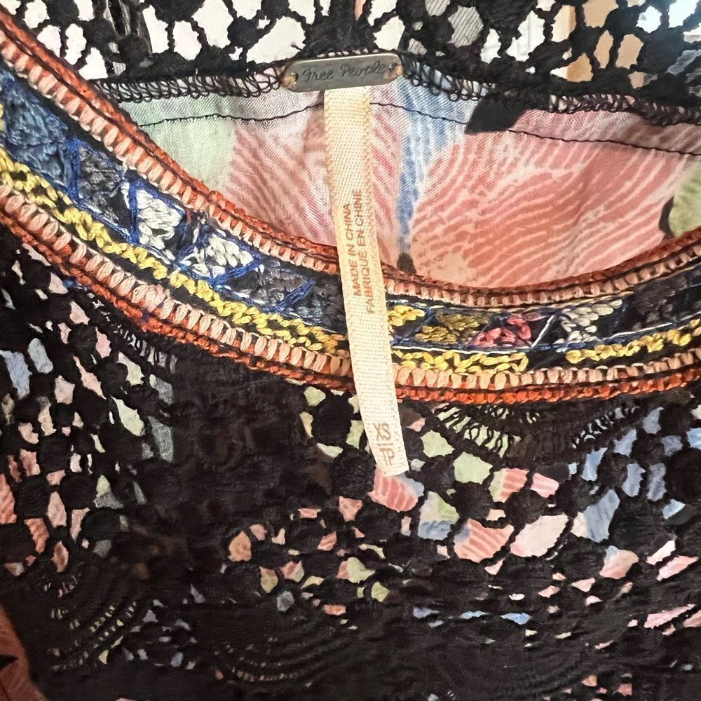 FREE PEOPLE MAXI FLORAL DRESS - Picture 3 of 5